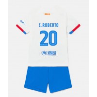 Dětský fotbalový dres Barcelona Sergi Roberto #20 2023-24 Venkovní Krátký Rukáv (+ trenýrky)